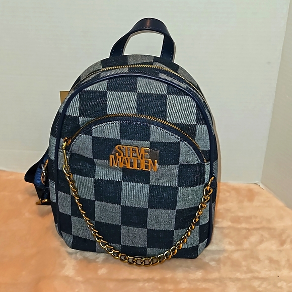 Steve Madden Handbags - (NWT) STEVE MADDEN DENIM BOOKBAG
